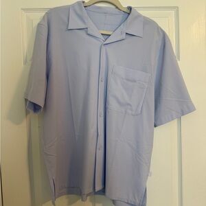 lululemon athletica Sky Blue Button Down Shirt